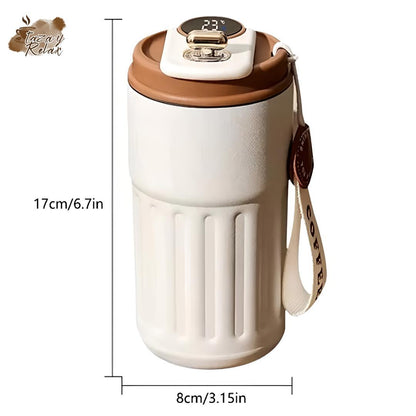 Termo inteligente de temperatura 450ml